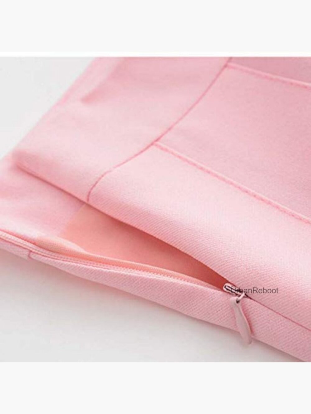 High Waist A-Line Pleated Mini Skirt with Lined Shorts - Picture 5 of 6
